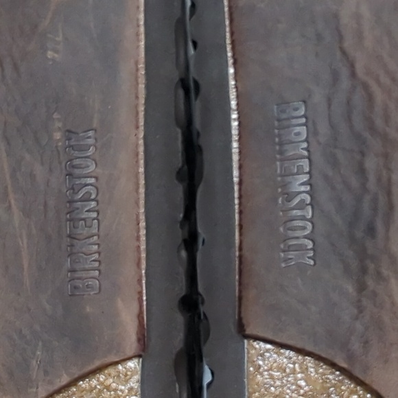 NWOT UNISEX BIRKENSTOCK MILANO HABANA OILED LEATHER SANDAL - Picture 13 of 16